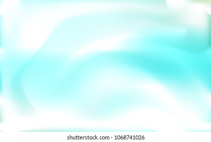 Light Green vector background with bubble shapes. A completely new color illustration in marble style. Textured wave pattern for backgrounds.