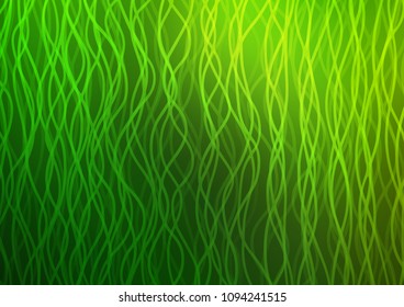 Light Green vector background with bubble shapes. Colorful illustration in abstract marble style with gradient. New composition for your brand book.