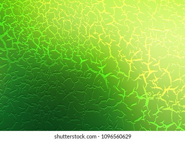 Light Green vector background with bubble shapes. Colorful abstract illustration with gradient lines. Marble style for your business design.