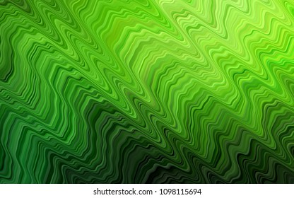 Light Green vector background with bubble shapes. A completely new color illustration in marble style. Brand-new design for your ads, poster, banner.