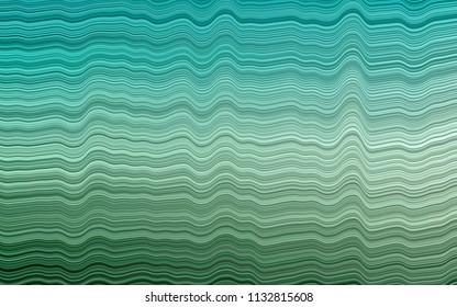 Light Green vector background with bubble shapes. Shining illustration, which consist of blurred lines, circles. A new texture for your  ad, booklets, leaflets.