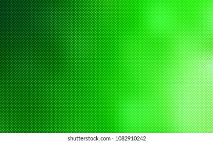 Light Green vector background with bubbles. Beautiful colored illustration with blurred circles in nature style. Pattern can be used for futuristic ad, booklets.