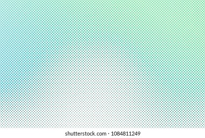 Light Green vector  background with bubbles. Blurred decorative design in abstract style with bubbles. New design for ad, poster, banner of your website.