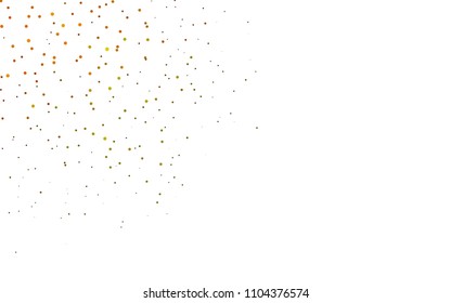 Light Green vector  background with bubbles. Blurred bubbles on abstract background with colorful gradient. New design for ad, poster, banner of your website.