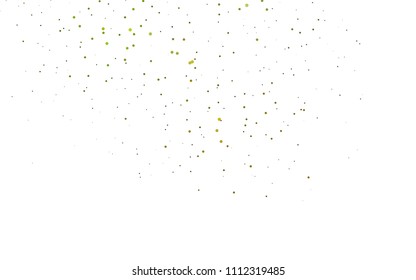 Light Green vector  background with bubbles. Blurred bubbles on abstract background with colorful gradient. The pattern can be used for aqua ad, booklets.