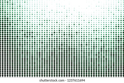 Light Green vector background with bubbles. Blurred decorative design in abstract style with bubbles. Pattern for ads, leaflets.
