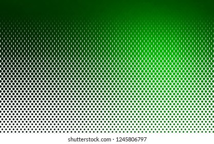 Light Green vector background with bubbles. Blurred decorative design in abstract style with bubbles. Design for posters, banners.