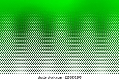 Light Green vector background with bubbles. Illustration with set of shining colorful abstract circles. Pattern for beautiful websites.