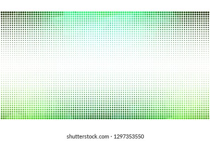 Light Green vector  background with bubbles. Glitter abstract illustration with blurred drops of rain. Pattern for futuristic ad, booklets.