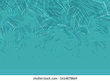 Light Green vector background with bubbles. Beautiful colored illustration with blurred circles in nature style. Design for your business advert.