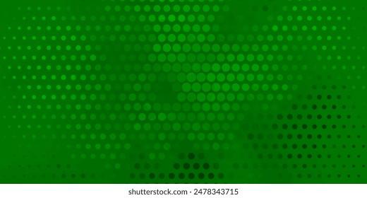 Light Green vector background with bubbles. Illustration with set of shining colorful abstract spheres. Design for your commercials.