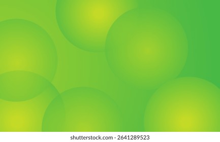 Light Green vector background with bubbles. Modern abstract illustration with colorful water drops. The pattern can be used for aqua ad, booklets. Vektor