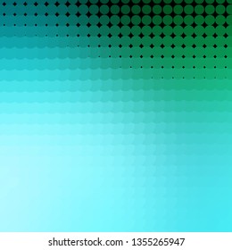 Light Green vector background with circles. Glitter abstract illustration with colorful drops. Design for your commercials.