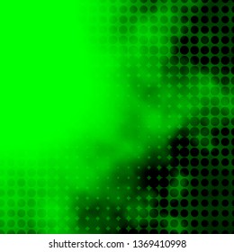 Light Green vector background with circles. Abstract illustration with colorful spots in nature style. Pattern for booklets, leaflets.