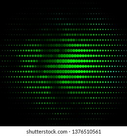 Light Green vector background with circles. Abstract illustration with colorful spots in nature style. New template for your brand book.