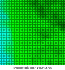 Light Green vector background with circles. Abstract colorful disks on simple gradient background. Design for posters, banners.
