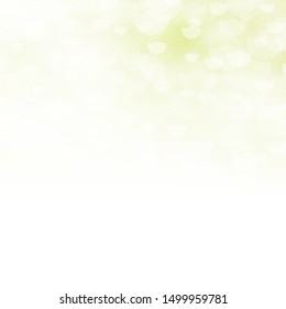 Light Green vector background with circles. Abstract colorful disks on simple gradient background. Pattern for business ads.