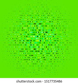 Light Green vector background with circles. Glitter abstract illustration with colorful drops. Pattern for booklets, leaflets.