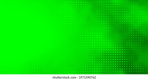 Light Green vector background with circles. Abstract colorful disks on simple gradient background. Pattern for booklets, leaflets.