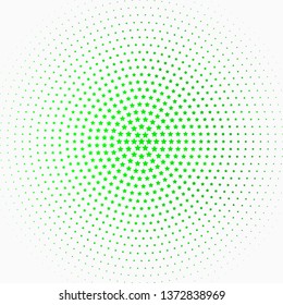 Light Green vector background with colorful stars. Blur decorative design in simple style with stars. Pattern for new year ad, booklets.