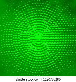 Light Green vector background with colorful stars. Colorful illustration with abstract gradient stars. Theme for cell phones.