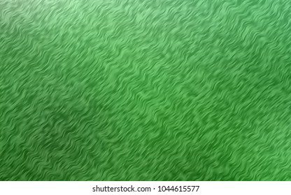 Light Green vector background with curved circles. Creative geometric illustration in marble style with gradient. New composition for your brand book.