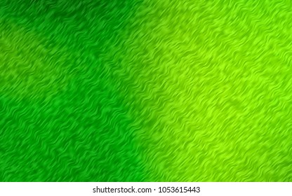 Light Green vector background with curved circles. Brand-new colored illustration in marble style with gradient. A completely new template for your business design.