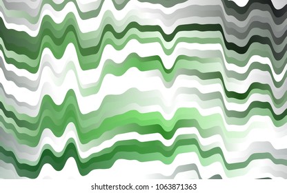 Light Green vector background with curved circles. Colorful illustration in abstract marble style with gradient. Marble style for your business design.