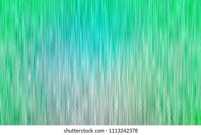Light Green vector background with curved circles. A completely new color illustration in marble style. The elegant pattern for brand book.
