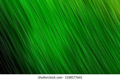 Light Green vector background with curved circles. A sample with blurred bubble shapes. Marble design for your web site.