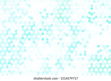 Light Green vector background with curved lines. Colorful illustration in simple style with gradient. Colorful wave pattern for your design.