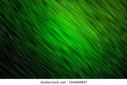 Light Green vector background with curved circles. Creative illustration in halftone marble style with gradient. New composition for your brand book.