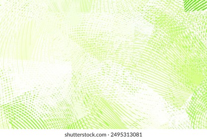 Fondo de Vector verde claro con líneas curvas. Ilustración colorida en estilo abstracto con degradado. El mejor diseño para tu negocio.