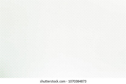 Light Green vector  background with dots. Illustration with set of shining colorful abstract circles. Completely new template for your brand book.