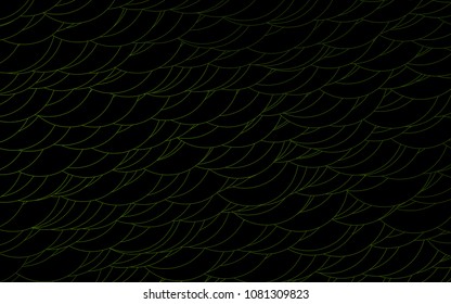 Light Green vector  background with dots. Modern abstract illustration with colorful water drops. The pattern can be used for aqua ad, booklets.