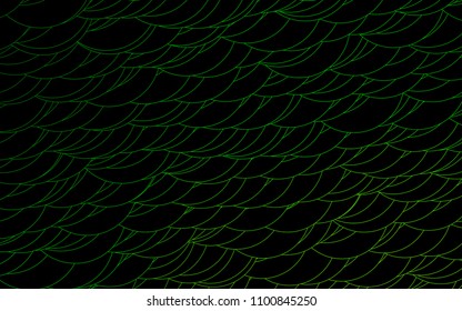 Light Green vector  background with dots. Abstract illustration with colored bubbles in nature style. The pattern can be used for beautiful websites.