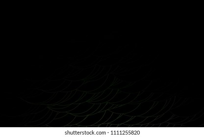 Light Green vector  background with dots. Glitter abstract illustration with blurred drops of rain. Pattern can be used as texture of water, rain drops.