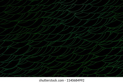 Light Green vector  background with dots. Blurred bubbles on abstract background with colorful gradient. The pattern can be used for beautiful websites.