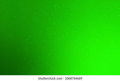 Light Green vector background with galaxy stars. Modern abstract illustration with Big Dipper stars. Template for cosmic backgrounds.