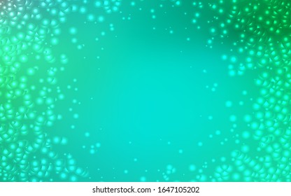 Light Green vector background with galaxy stars. Modern abstract illustration with Big Dipper stars. Pattern for futuristic ad, booklets.