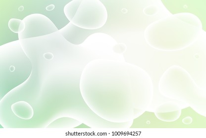 Light Green vector background with lamp shapes. Brand-new colored illustration in memphis style with gradient. A completely new memphis design for your business.