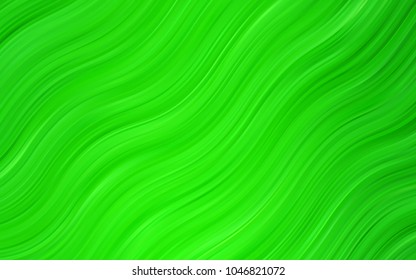Light Green vector background with lamp shapes. Geometric illustration in marble style with gradient.  Textured wave pattern for backgrounds.