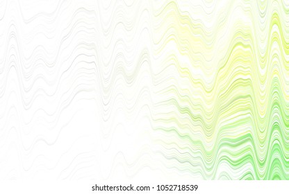 Light Green vector background with lamp shapes. Creative illustration in halftone marble style with gradient. Pattern for your business design.