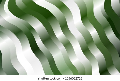 Light Green vector background with lamp shapes. A completely new color illustration in marble style. Marble style for your business design.