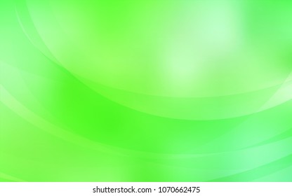 Light Green vector background with lamp shapes. Brand-new colored illustration in marble style with gradient. Textured wave pattern for backgrounds.