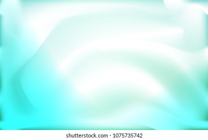 Light Green vector background with lamp shapes. A vague circumflex abstract illustration with gradient. New composition for your brand book.