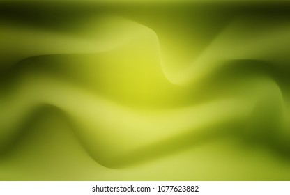 Light Green vector background with lamp shapes. Colorful illustration in abstract marble style with gradient. Textured wave pattern for backgrounds.