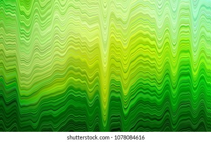 Light Green vector background with lamp shapes. Brand-new colored illustration in marble style with gradient. The template for cell phone backgrounds.