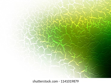 Light Green vector background with lamp shapes. Creative illustration in halftone marble style with gradient. Marble style for your business design.