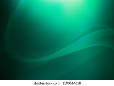 Light Green vector background with lamp shapes. A completely new color illustration in marble style. Marble design for your web site.